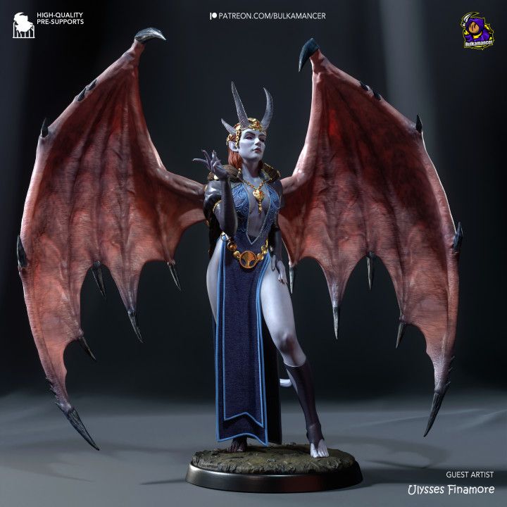 Mizora - figurka inspirowana grą Baldur's Gate 3