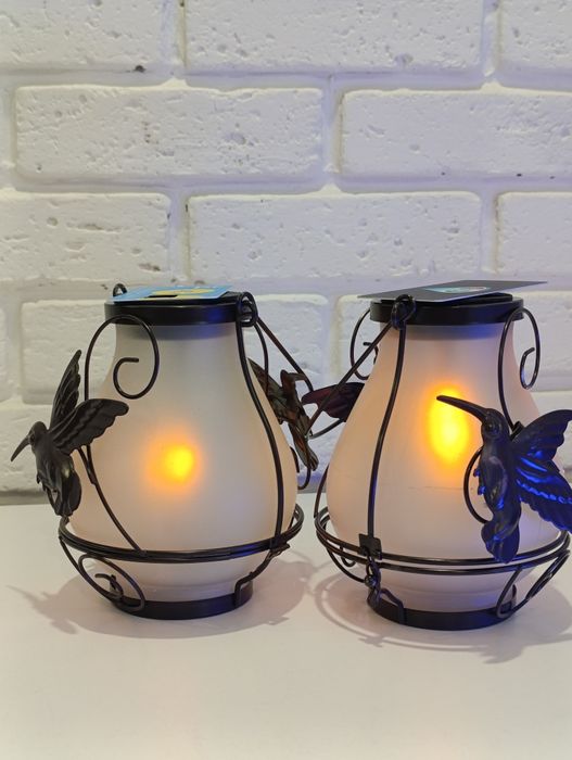 Фонарь 2 шт садовый на солнечной батарее ліхтарі садові 
Основні харак