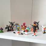Brinquedos Digimon + Dragon ball