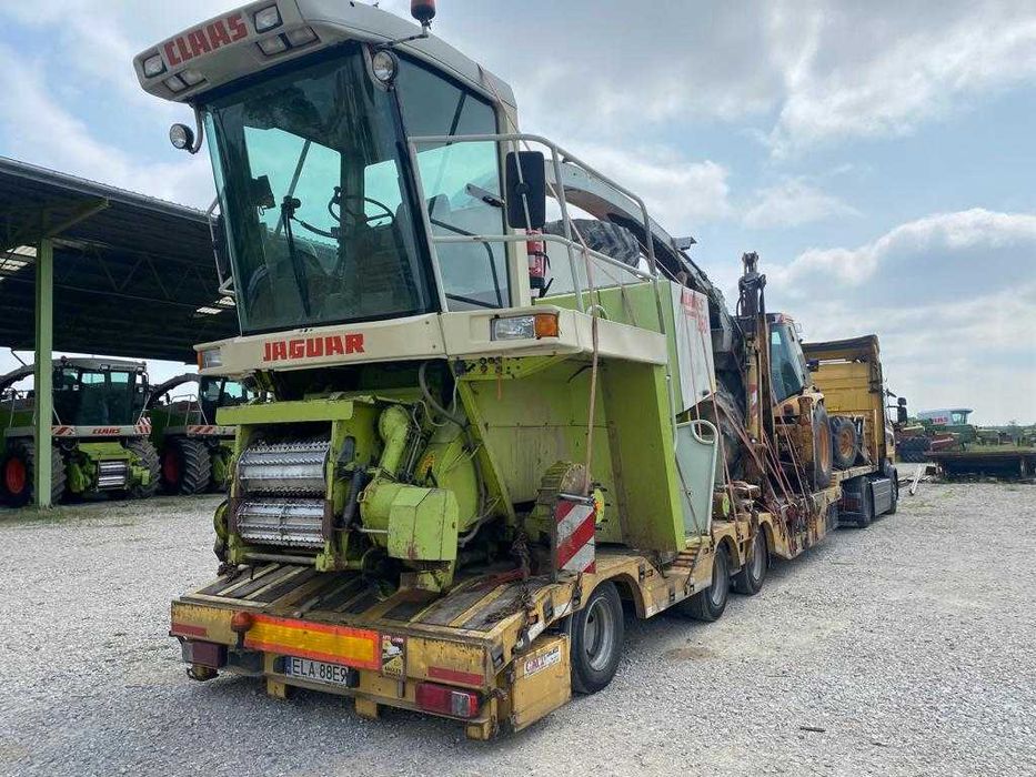 CLAAS JAGUAR 860 840 części skrzynia przekładnia kabina oś silnik rura