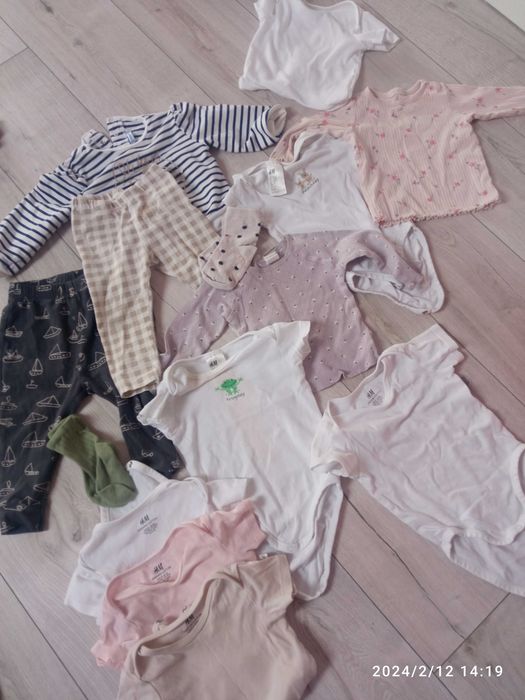 Paczka ubranek 74-80