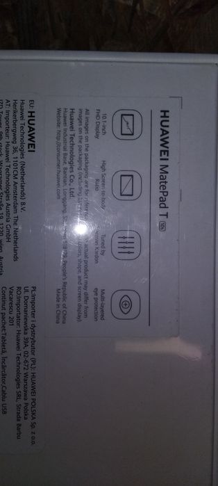 Tablet 10 cali huywai mate pad 10