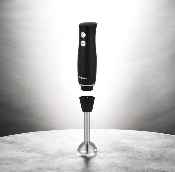 Blender ręczny Hoffen czarny 400W niezawodny, mocny sprzęt