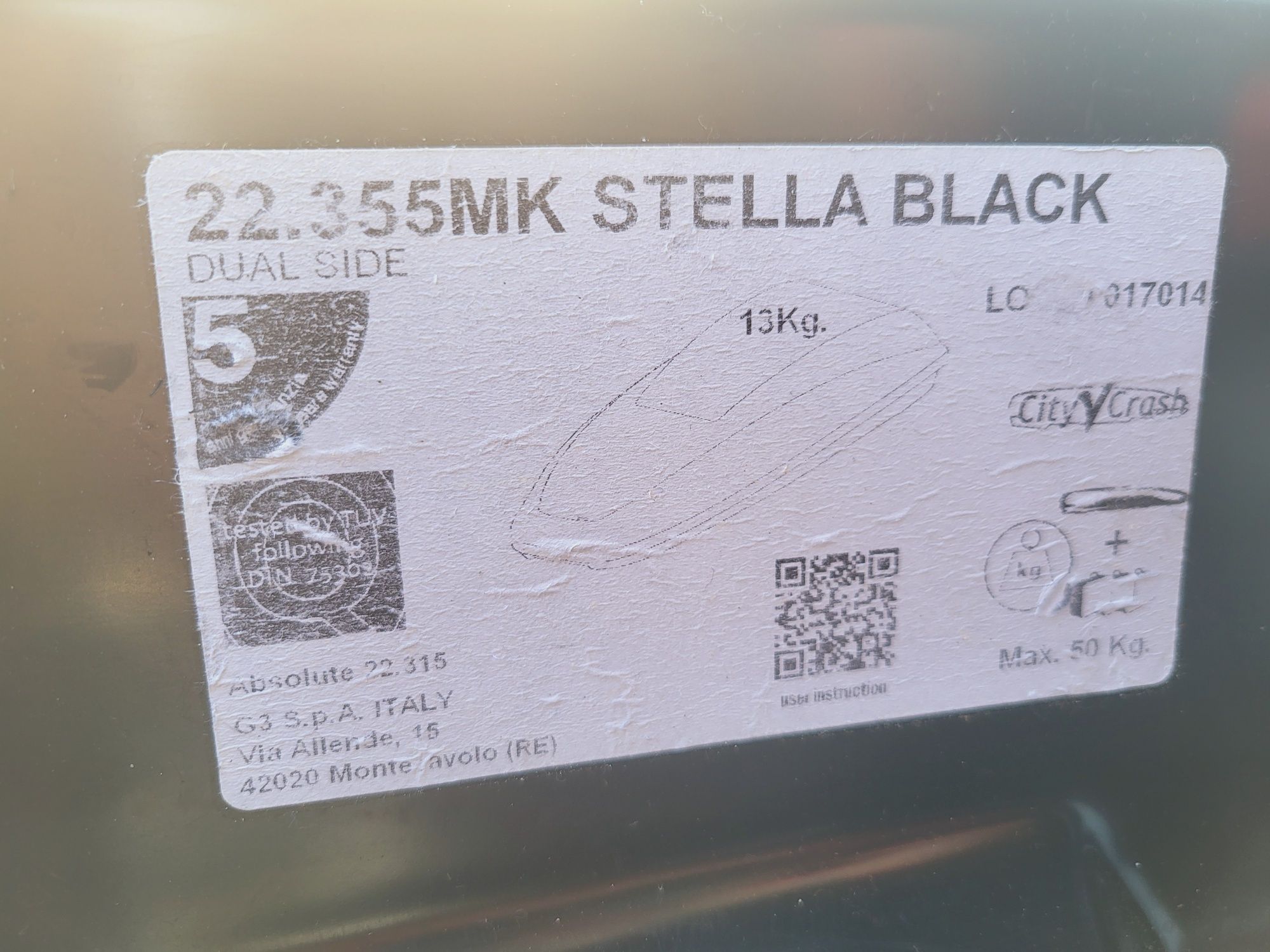 Box dachowy stella black 22.355MK