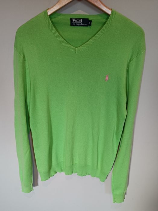 Seledynowy sweter Polo Ralph Lauren