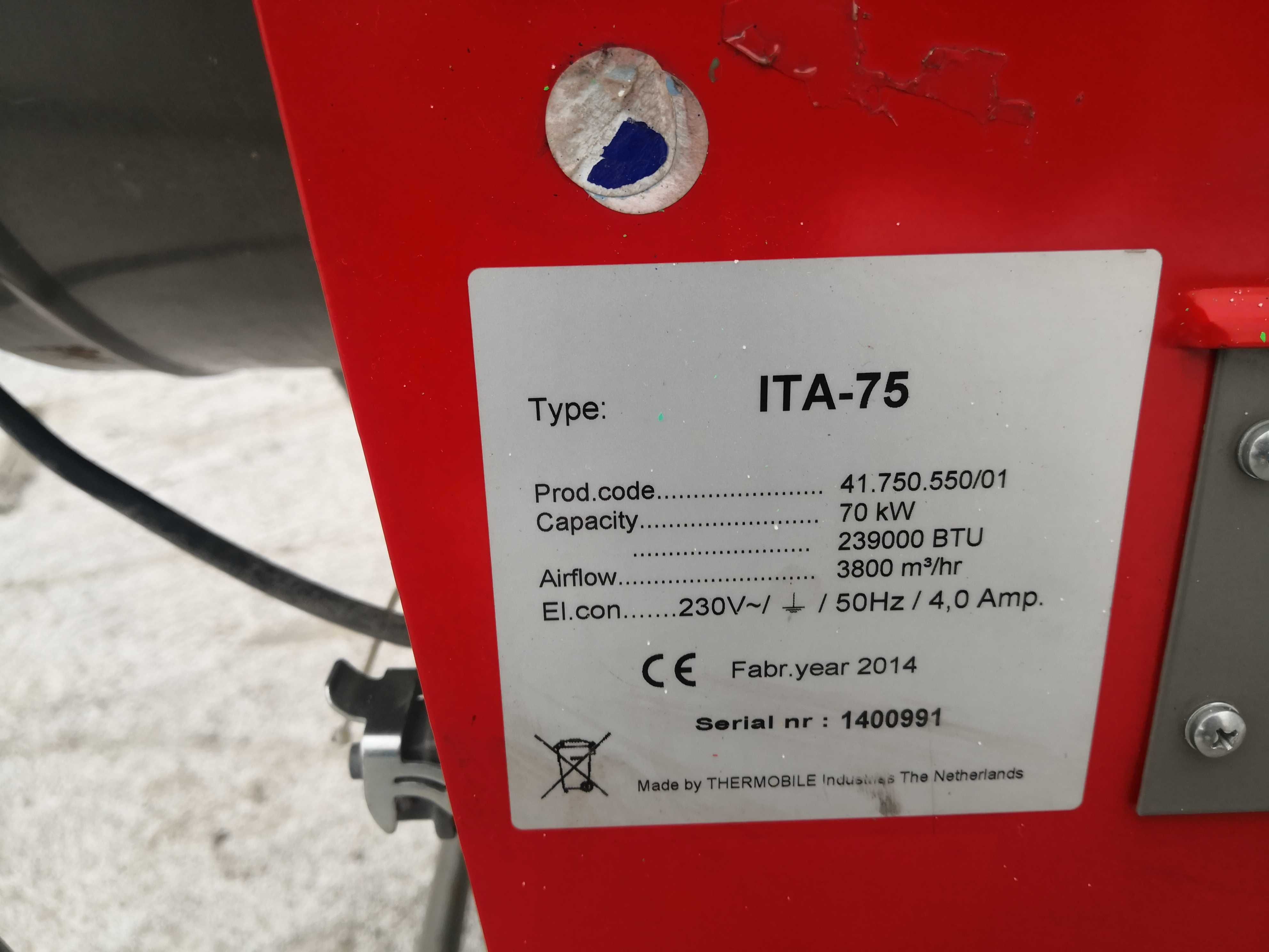 Nagrzewnica olejowa Thermobile 70KW ITA-75 gwarancja!!! 3980zł netto