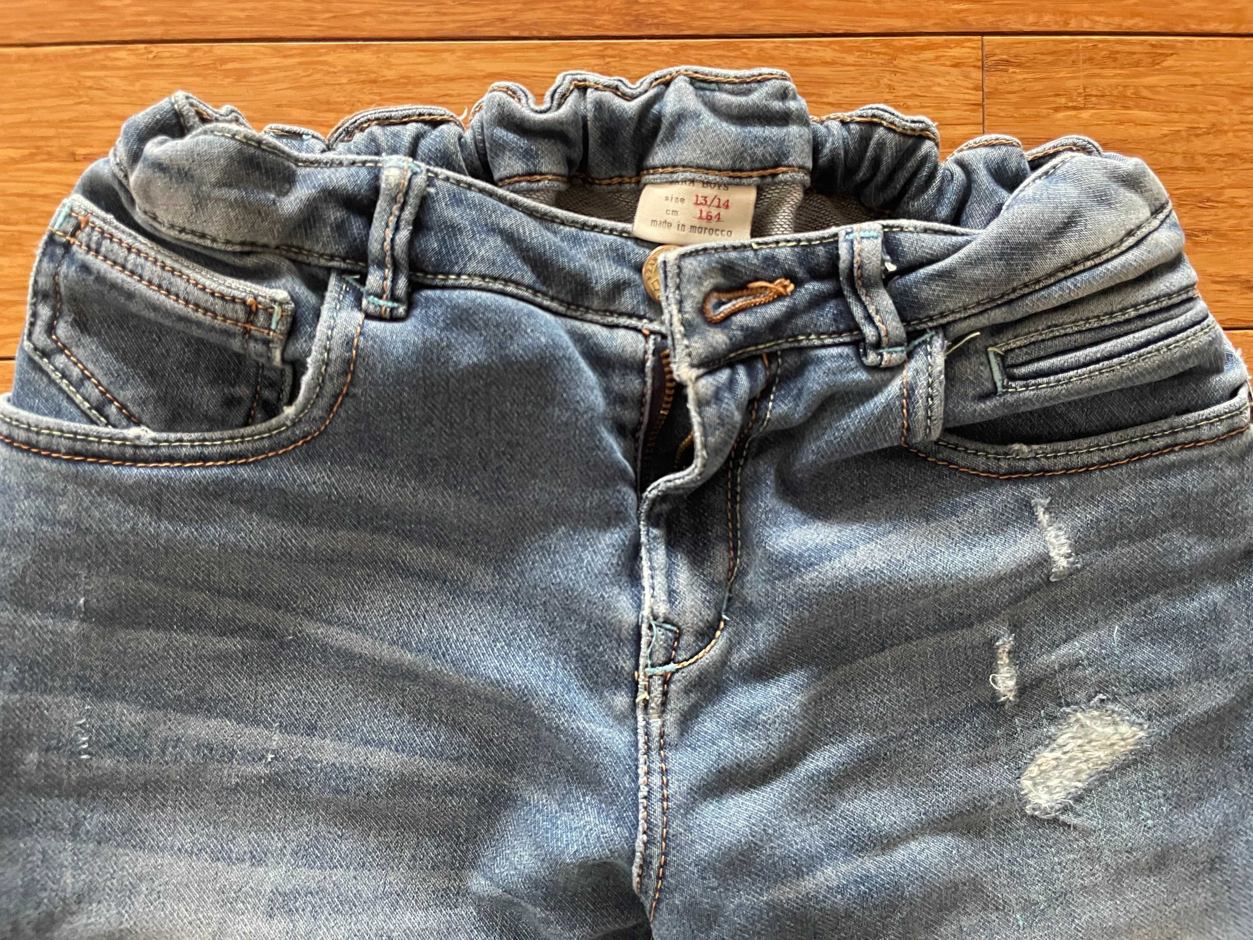 Spodnie jeansy chłopięce rozm. 164 Zara