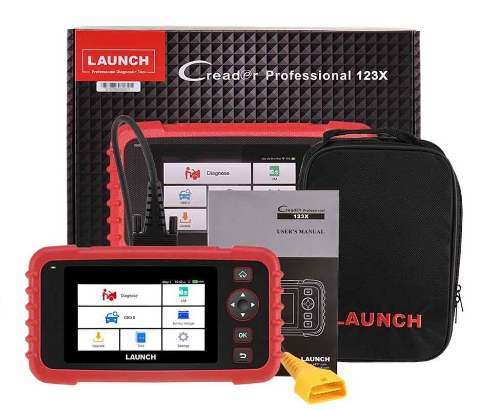 Launch CRP 123X Maquina Diagnóstico OBD Actualizações Grátis (NOVO)