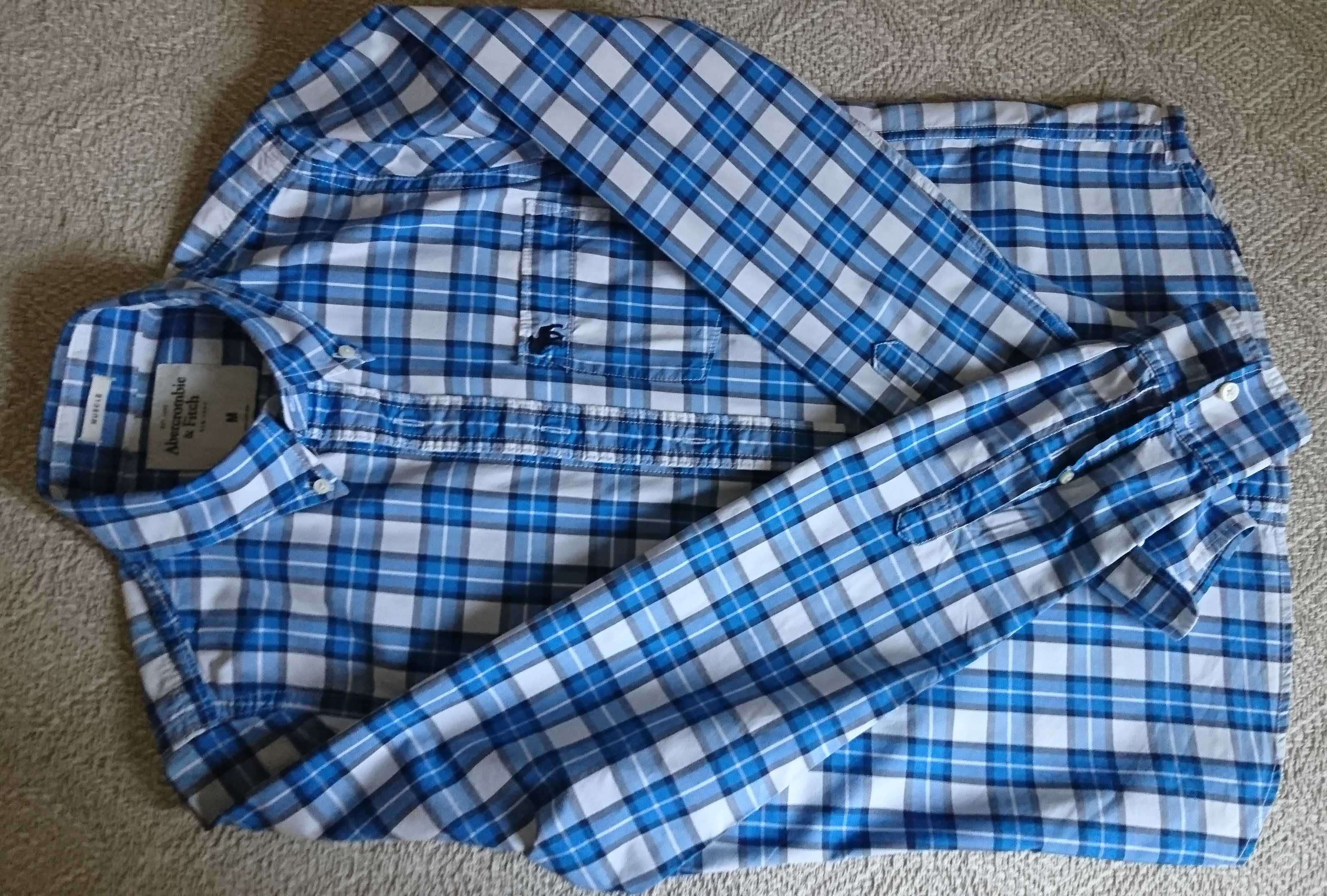 Koszula męska ABERCROMBIE & FITCH roz. M stan bdb