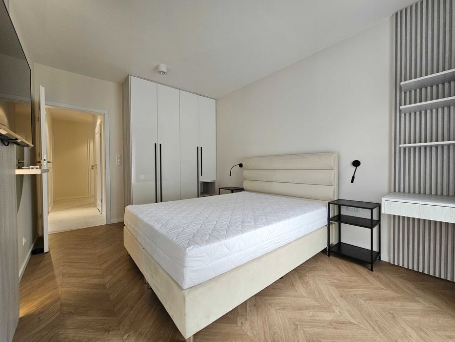 Nowoczesny apartament z balkonem – 60,53 m² –, centrum
