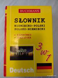Słownik Niemiecko-Polski 3w1 Buchmann