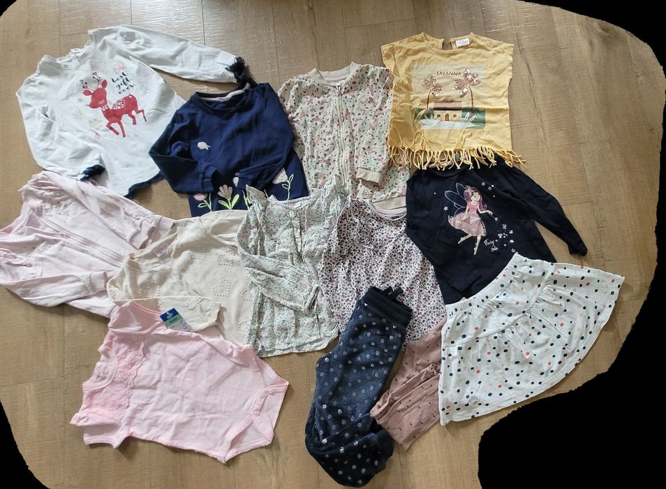 Ubranka 92-116 dziewczynka