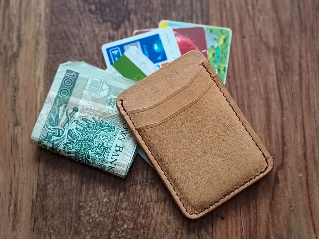 Borubar Skóroszyj - luksusowy mini portfel skórzany