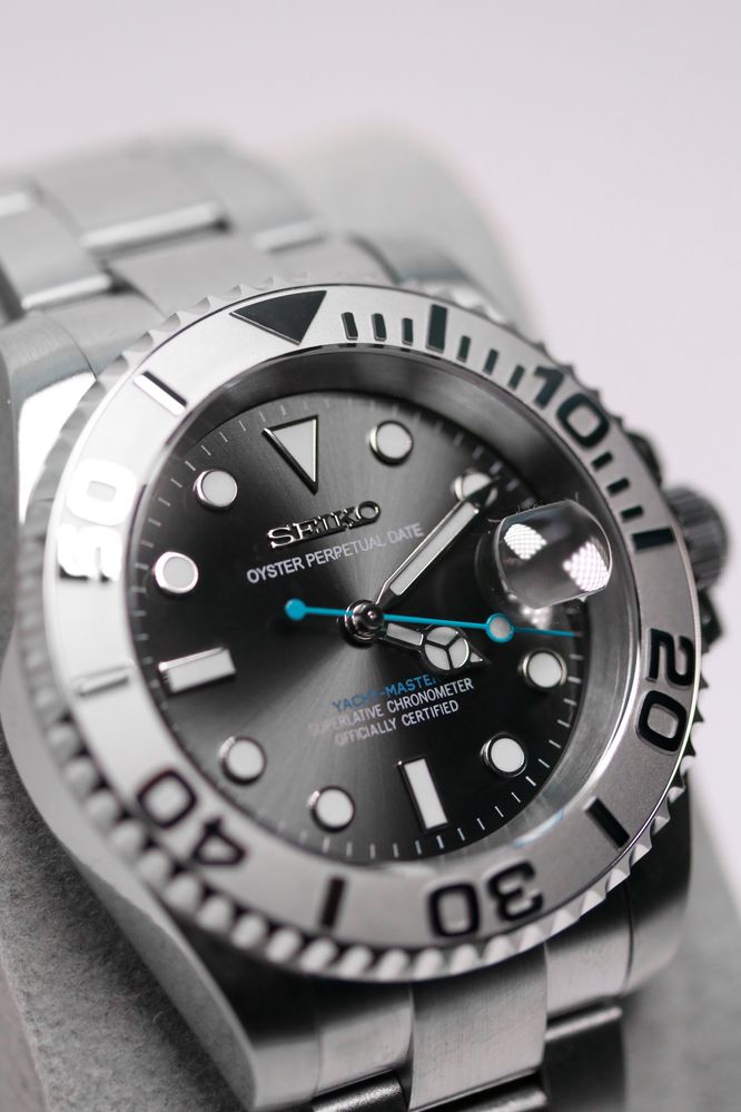 Zegarek Custom Seiko Mod Submariner Yacht-Master