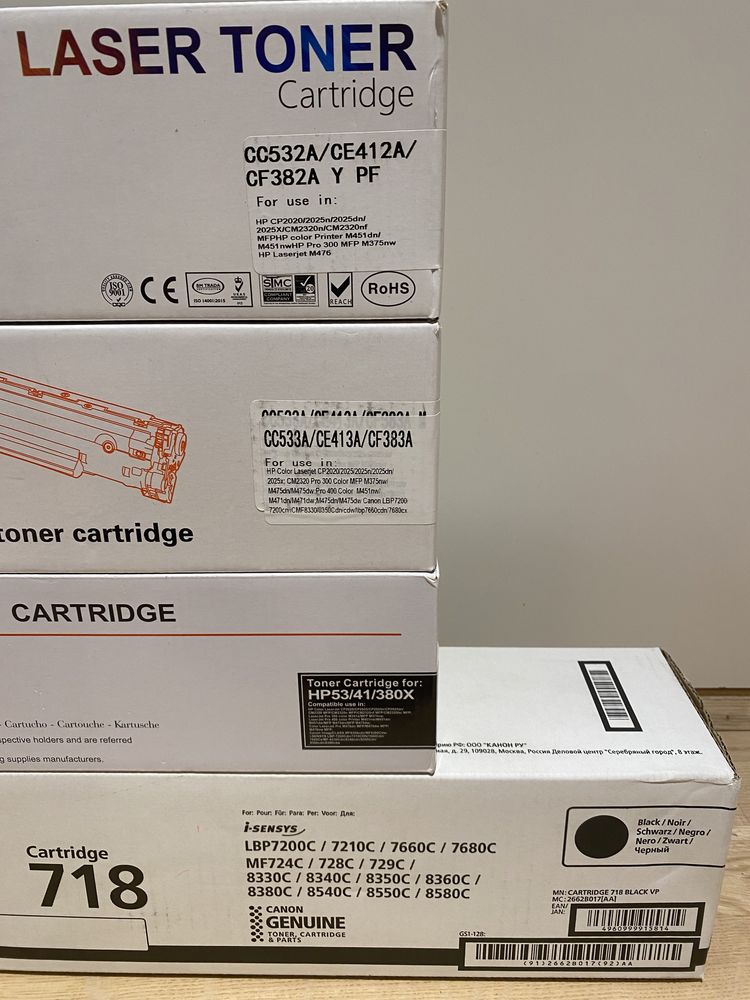 Тонер/Картридж (Toner/Cartridge)