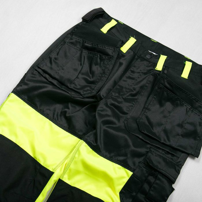 Bulldog Workwear cordura spodnie robocze odblaskowe 54eu/XL wysokistan
