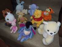Conjunto de peluches
