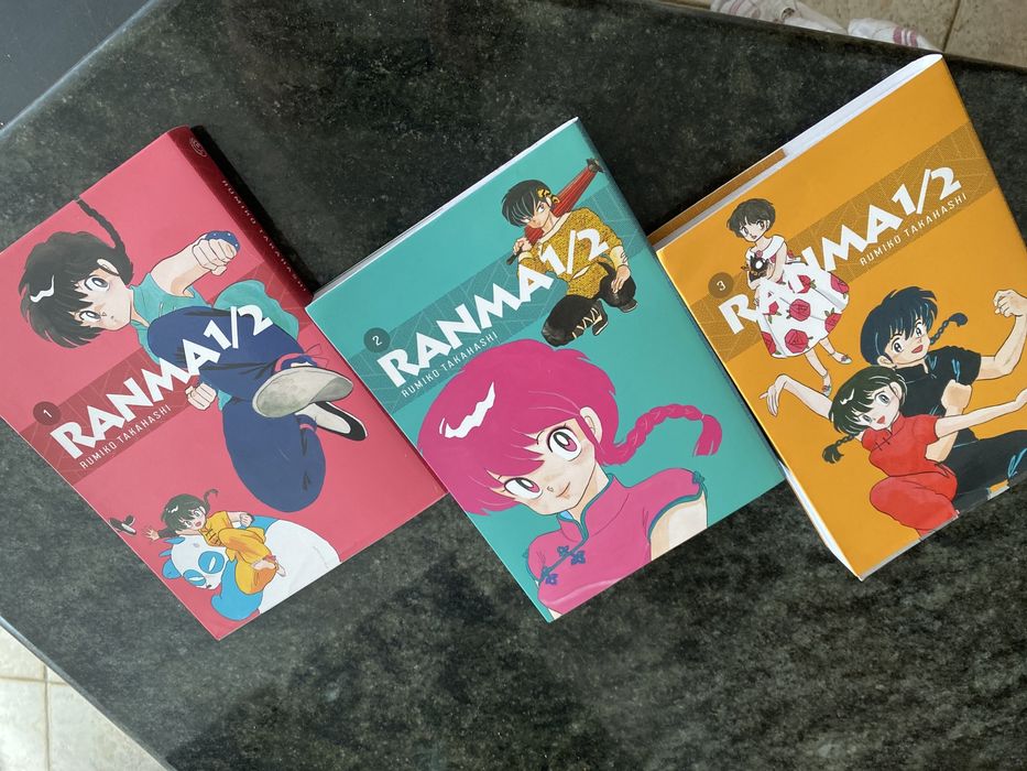 Ranma 3szt anima manga rumiko takahashi