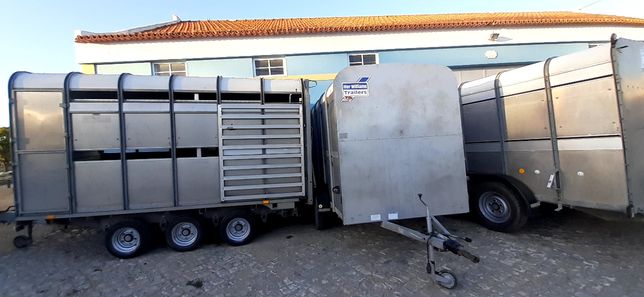 Reboques Ifor williams/Transporte Gado, Carga geral, Porta Maquinas