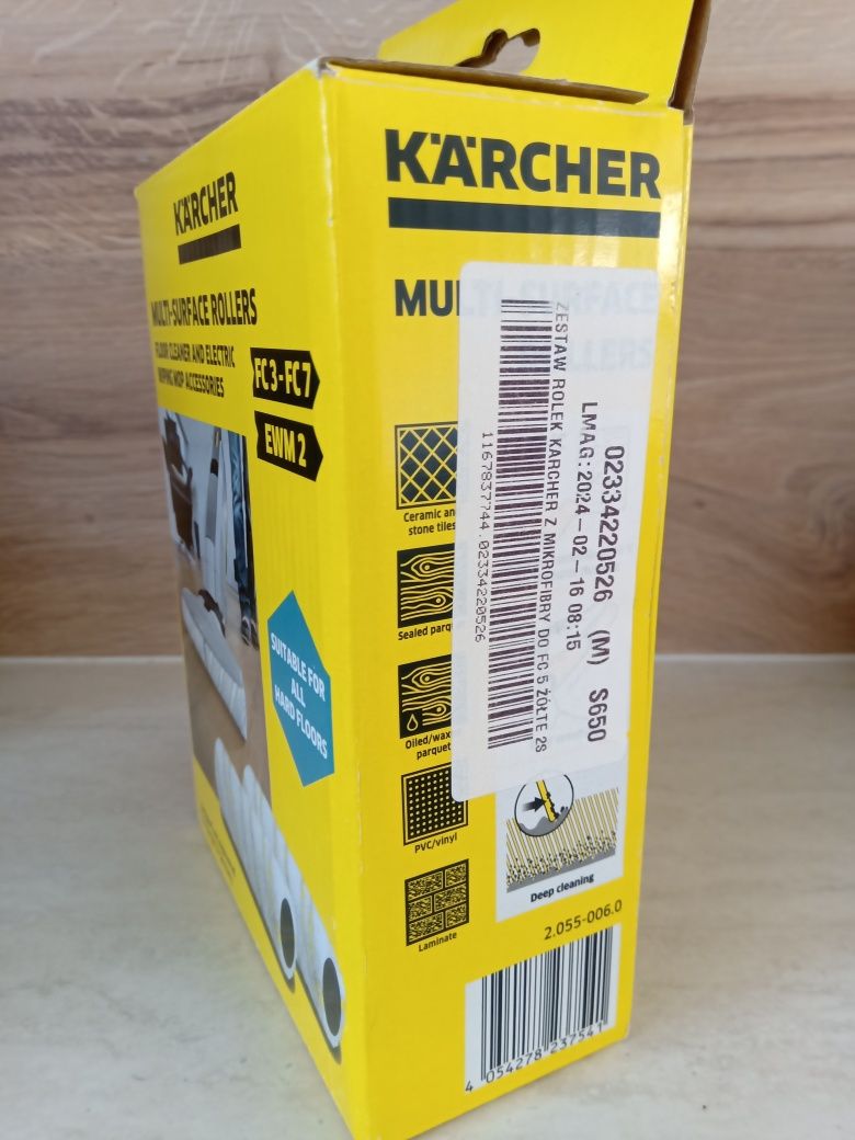 Nowe rolki pady Karcher FC3 - FC7, FC5