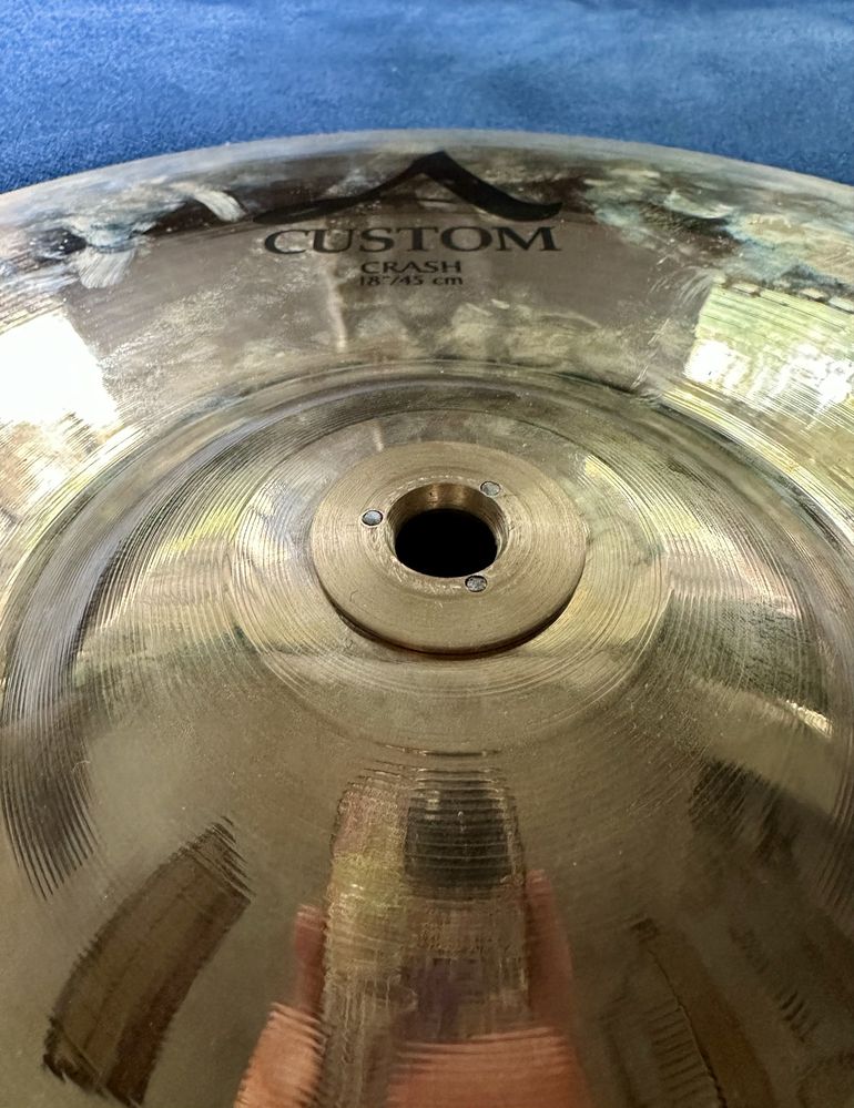 Zildjian A Custom Crash 18” | Професійний ремонт | Відео