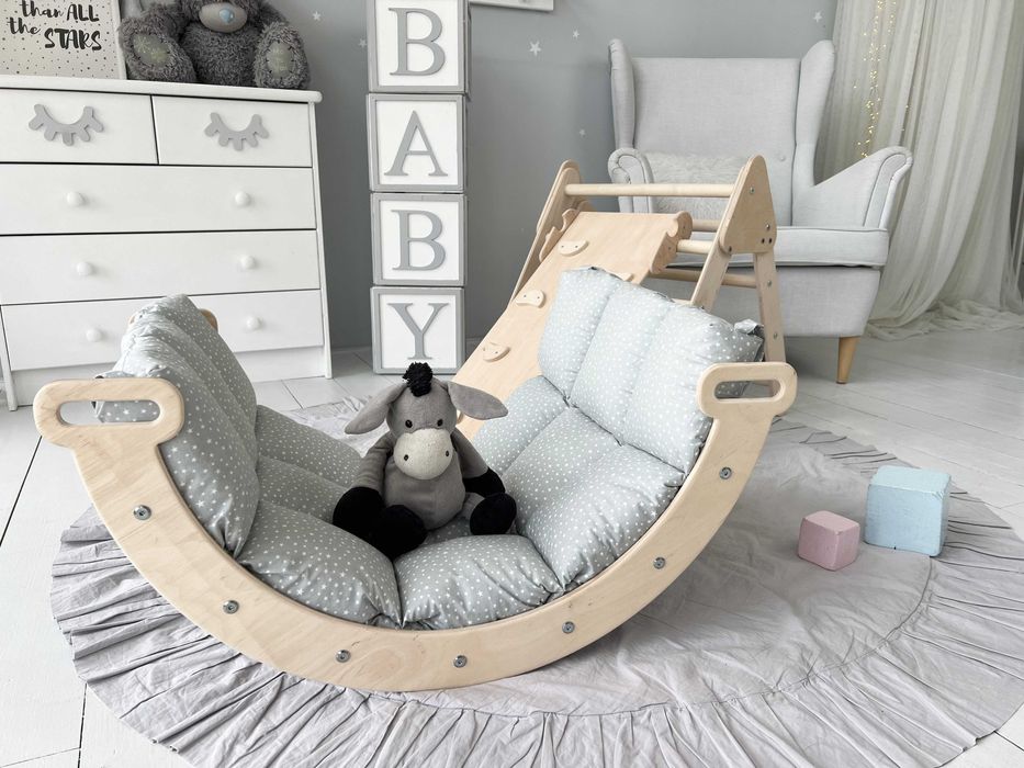 Треугольник пиклера от 2 месяцев , арка гойдалка , пiклер  комплекс