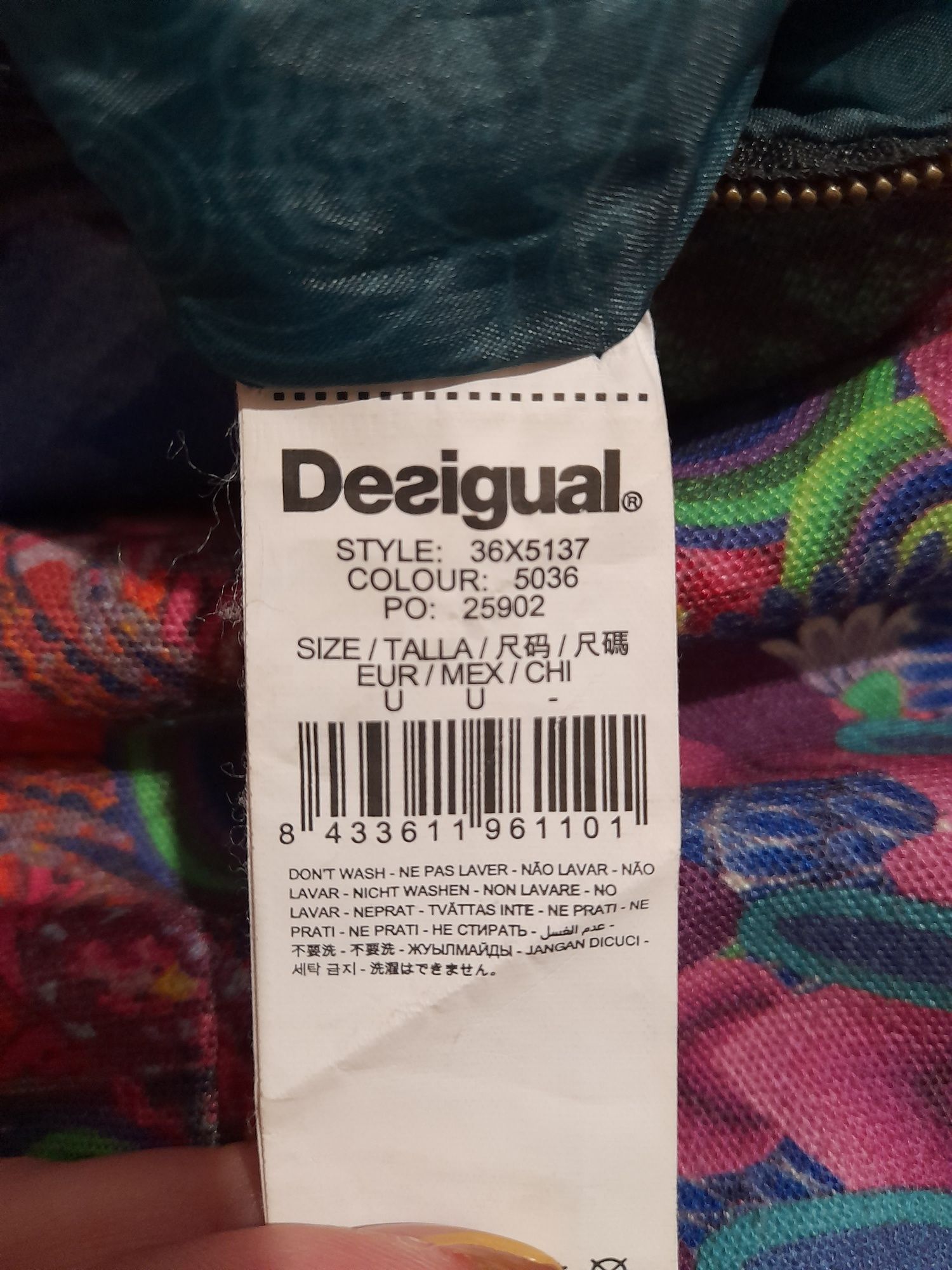 Desigual оригінальна текстильна сумка