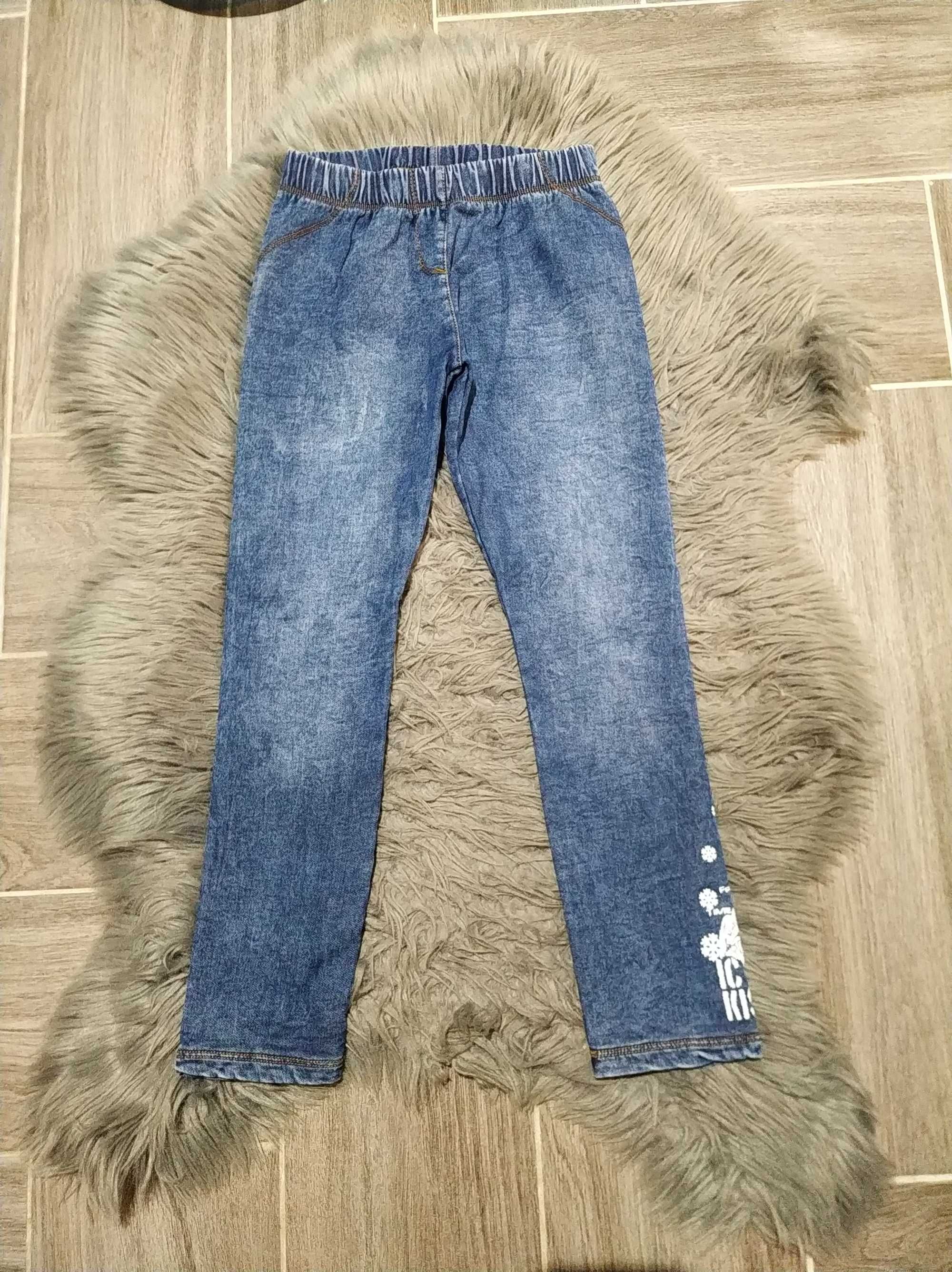Стильні,фірмові джинси,джегенси для дівчинки 7-8 років-Kanz