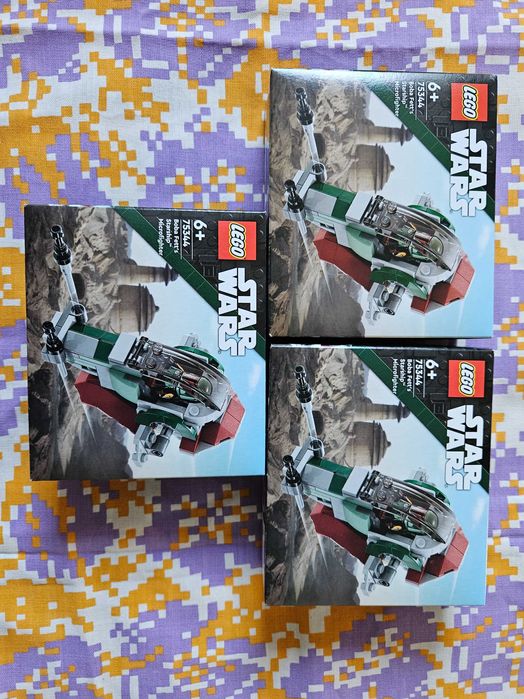 Lego Star Wars Mikromyśliwiec Boba Fetta 75344