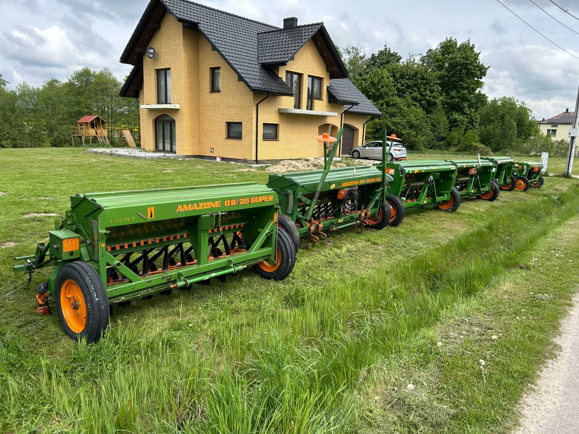Amazone D8 D9 Specjal Super Talerzowy Rajkowy Ścieżki przedwschody