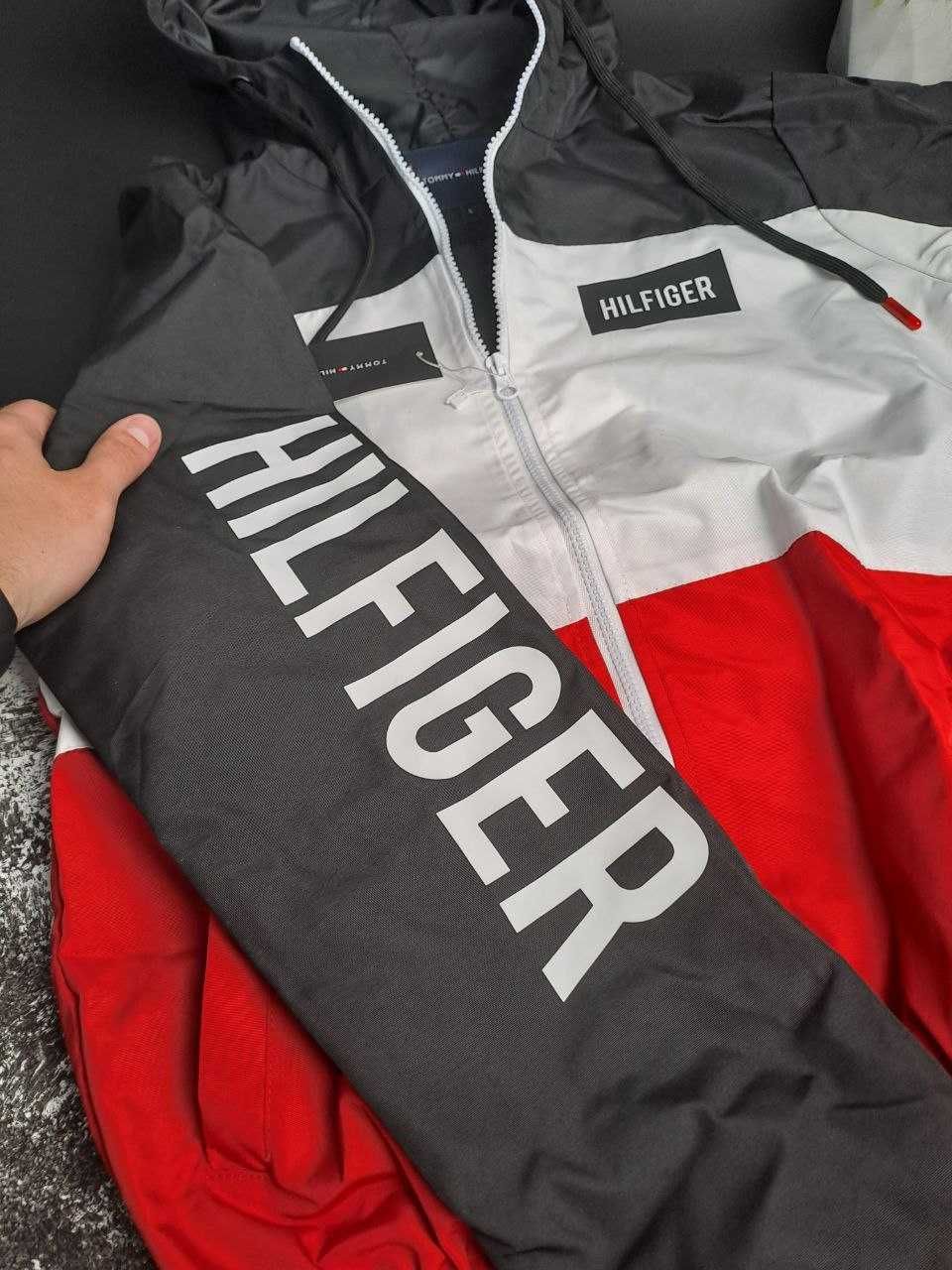 СКИДКА! XL (54) ветровка TOMMY HILFIGER томми хилфигер вітровка томмі