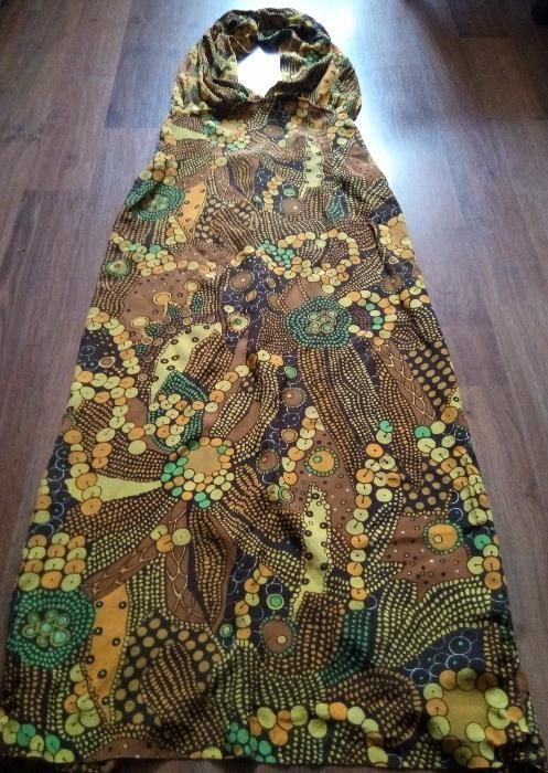 Нарядное открытое летнее праздничное вечернее платье "в пол"