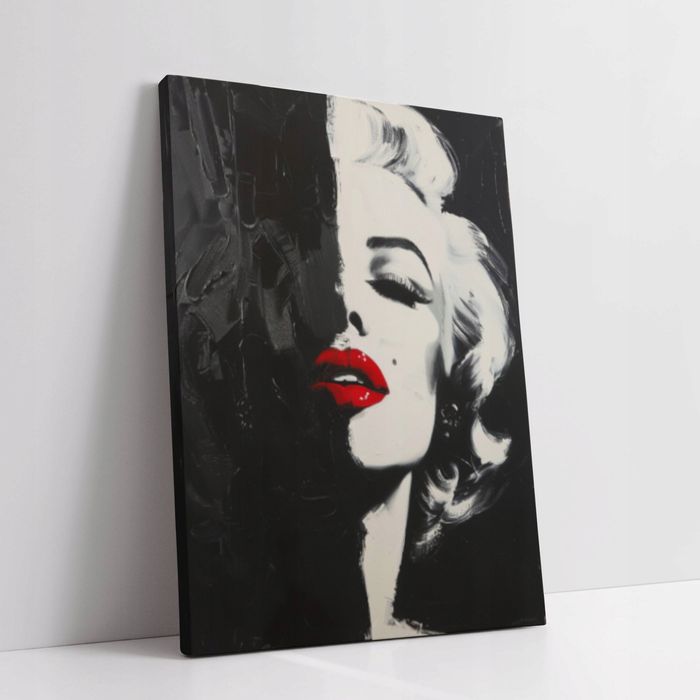 Obraz na płótnie Marilyn Monroe 90x120 cm - Ikona Popkultury