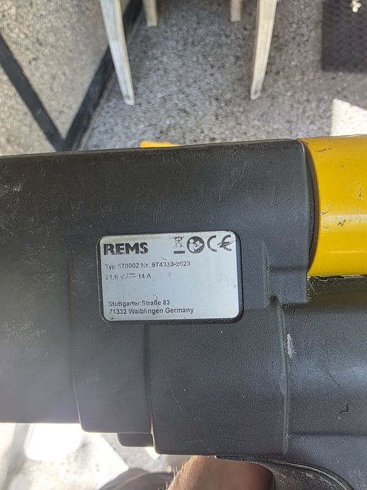 Zaciskarka do Rur  akumulatorowa Rems Mini-Press 22V ACC