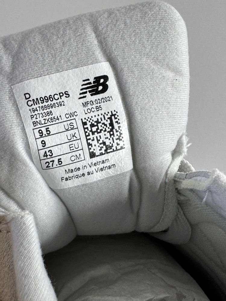 Кросівки New Balance 996 | CM996CPS | Оригінал