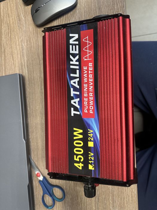 Інвертор 12в 4500w на запчастини