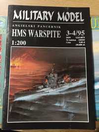 Halinski HMS Warspite model kartonowy