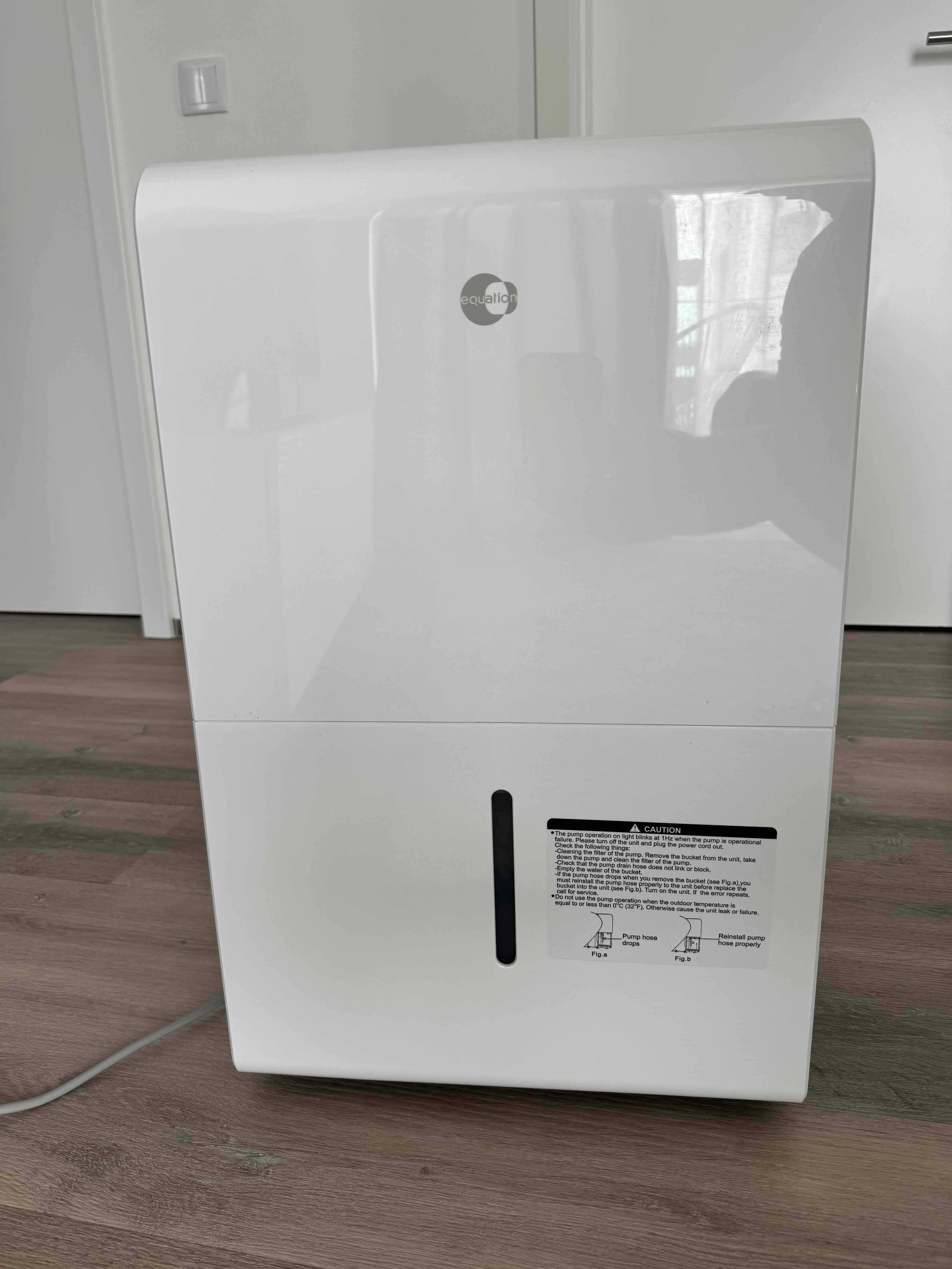 Potente desumidificador de ar Equation R290