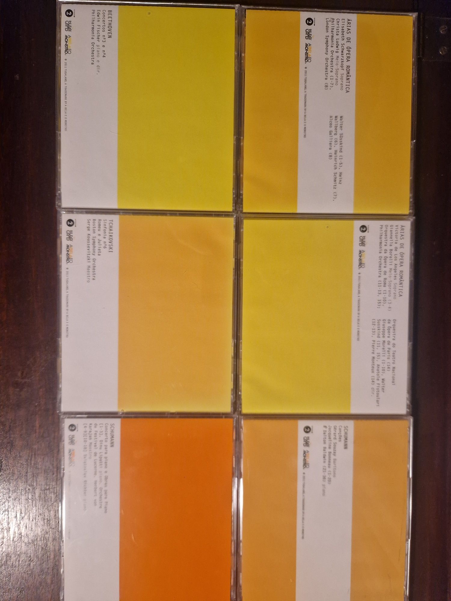 22 CD Musica Classica. Colecção Pantone