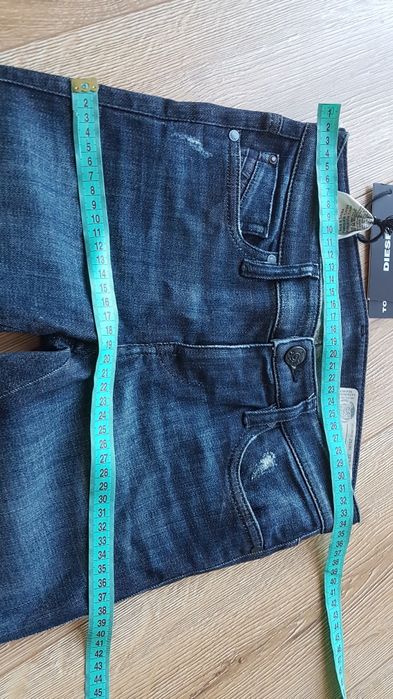 Diesel Skinzee Low Zip damskie dżinsy jeansy W26 slim skinny rurka XS
