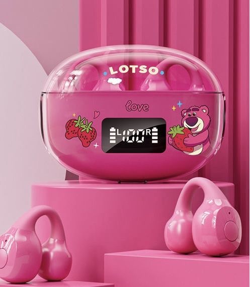Bluetooth гарнітура Дитячі Disney LOTSO Рожеві