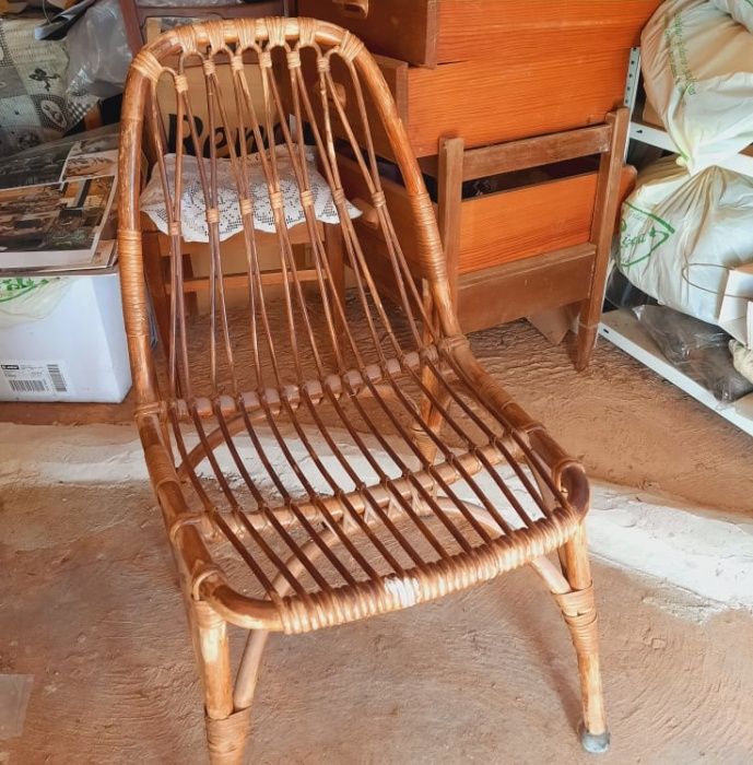 Cadeira bambú