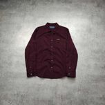 MĘSKA Koszula Grubsza Overshirt PREMIUM Sztruks Logo Calvin Klein