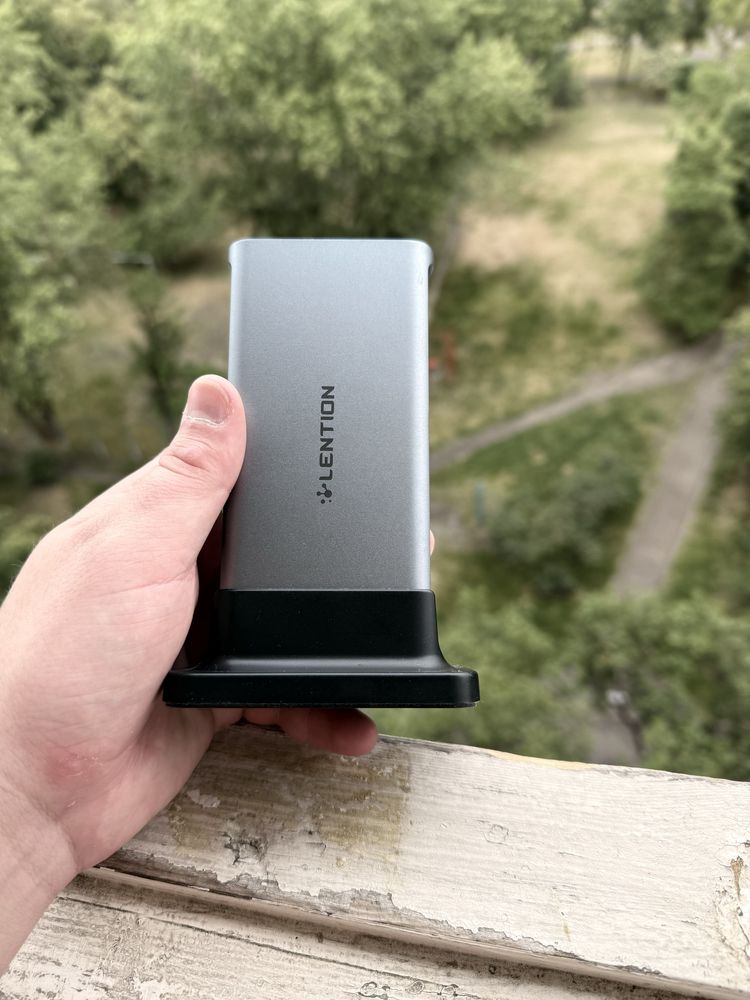 Док-станція LENTION для MacBook / ноутбуків з USB-C – 4K HDMI, LAN