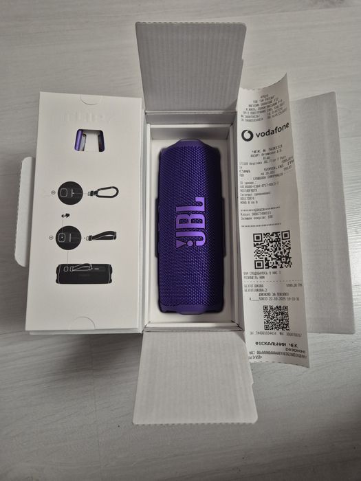 Портативна акустика JBL by Harman Flip 7 Офіциал Vodafone Новая
