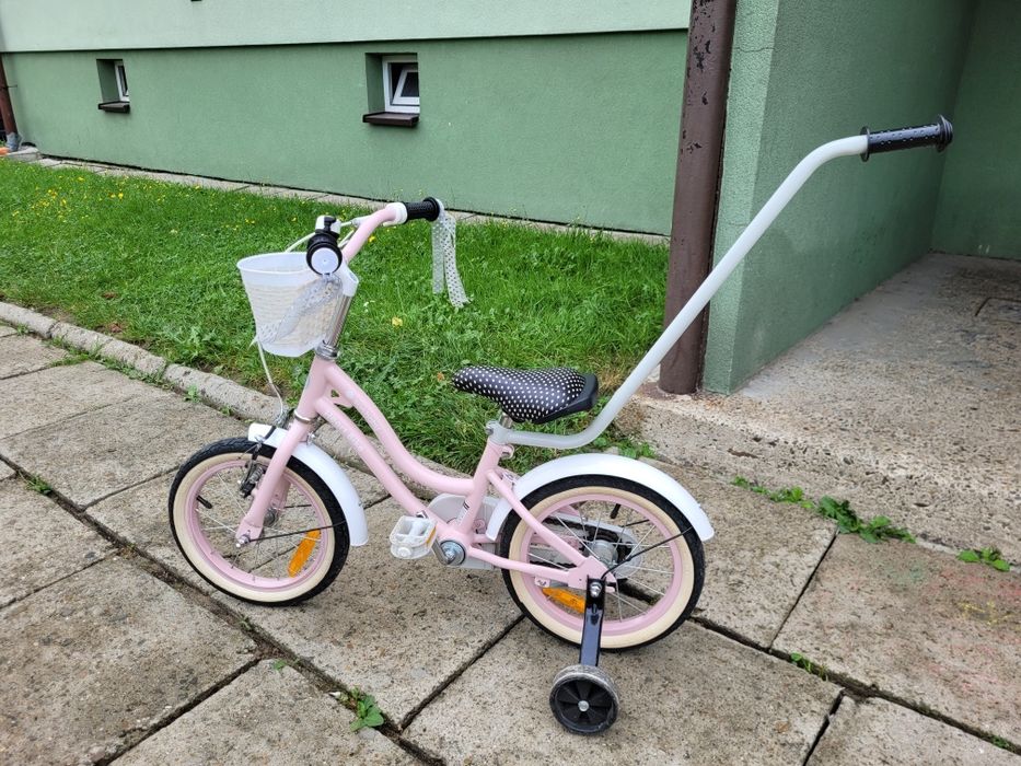 Rowerek sun baby heart bike 14 cali różowy dla dziewczynki.