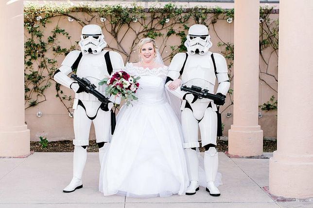 Show Star Wars casamento