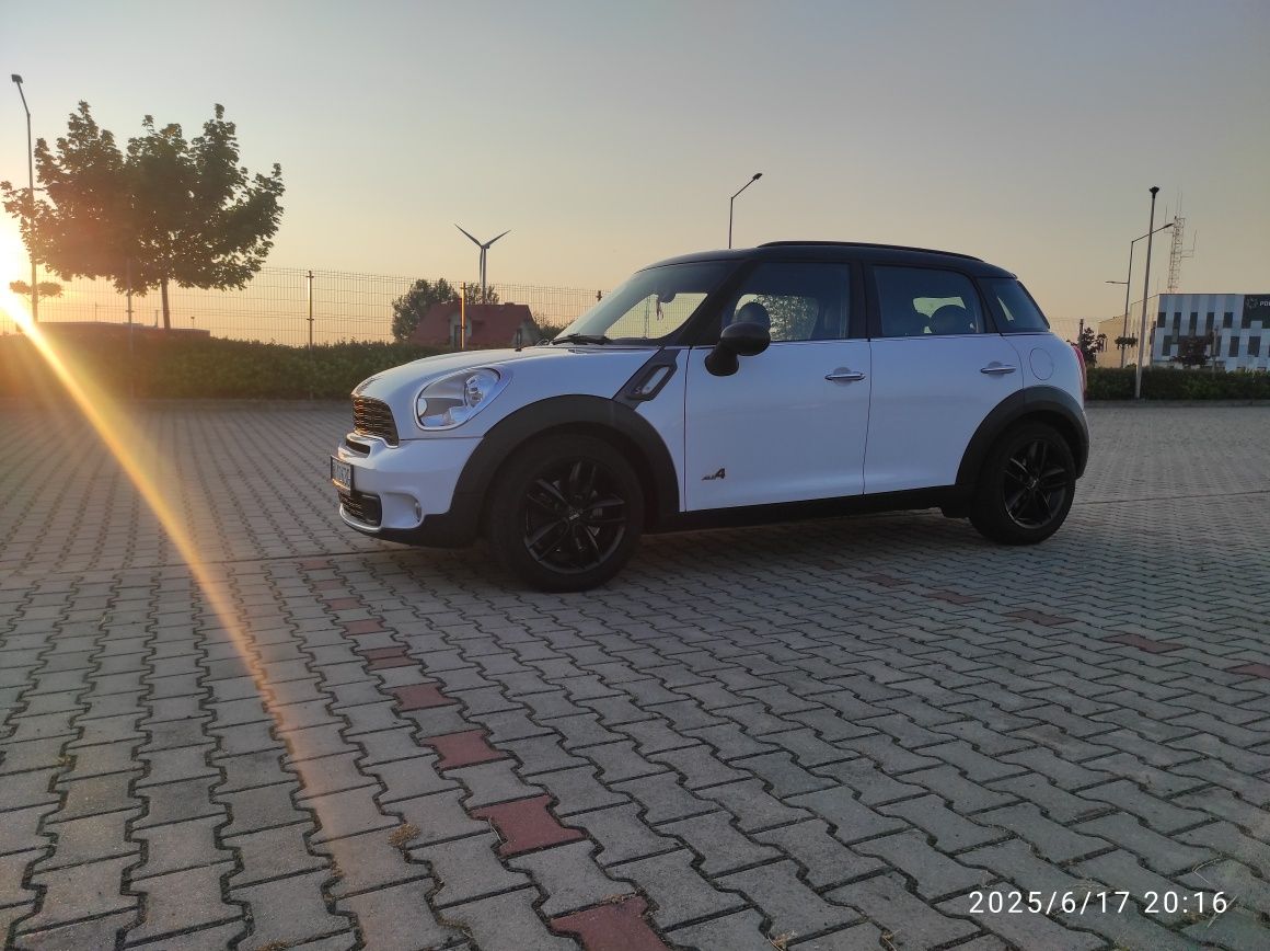 Mini countryman s 1.6 184km napęd All 4x4 automat   bogate wyposażenie