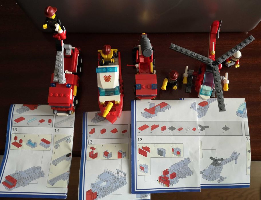 Lego conjunto BOMBEIROS