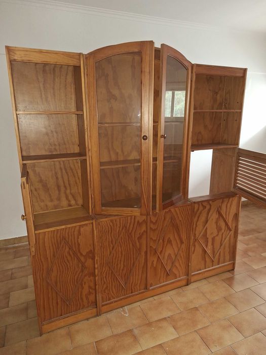 Móvel de Sala em Madeira — 3 Módulos (70€ o conjunto)